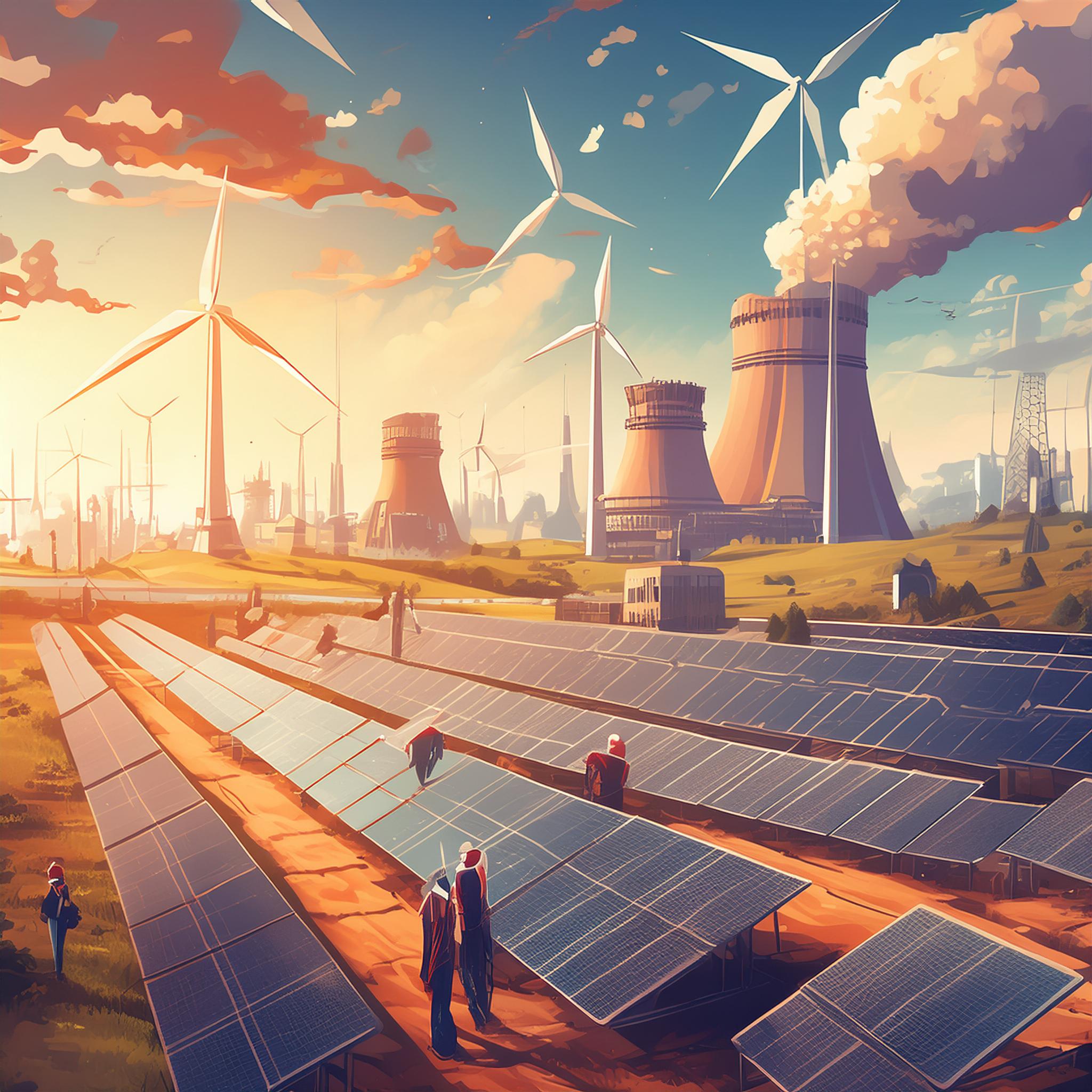 Energía Nuclear - Energías renovables
